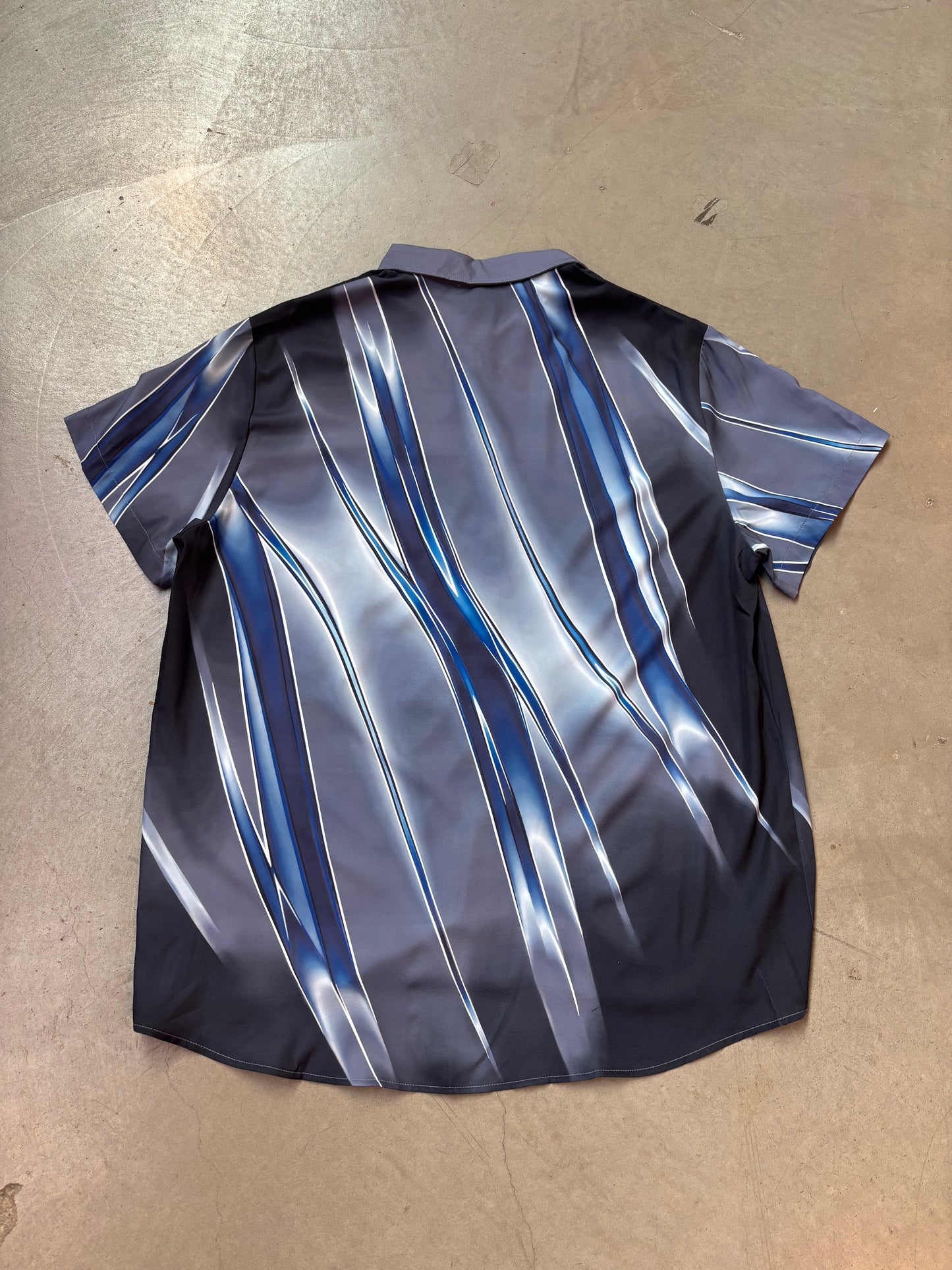 Mens Y2K Printed Shirt