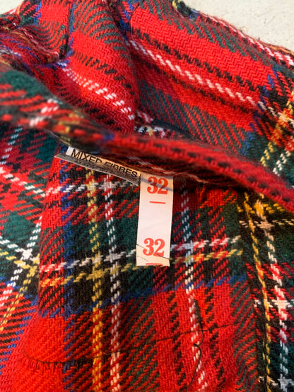 Tiger of London Red Plaid Tartan Punk Pants