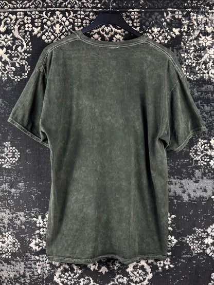 Adam Lambert "Velvet" Green Washed Graphic T-Shirt