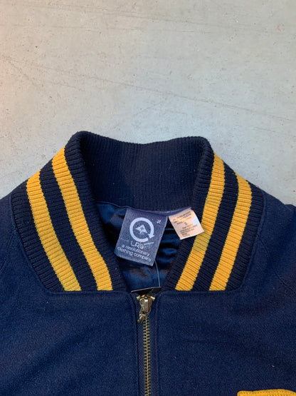 Vintage LRG Dark Blue Varsity Jacket
