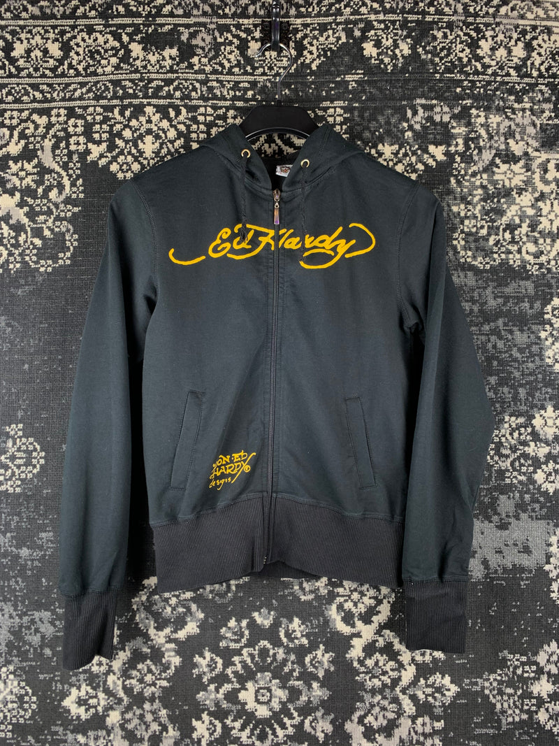 Womens Y2K Ed Hardy Sweater