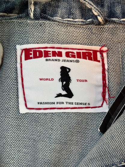 Eden Girl Vintage Blue Denim Jacket