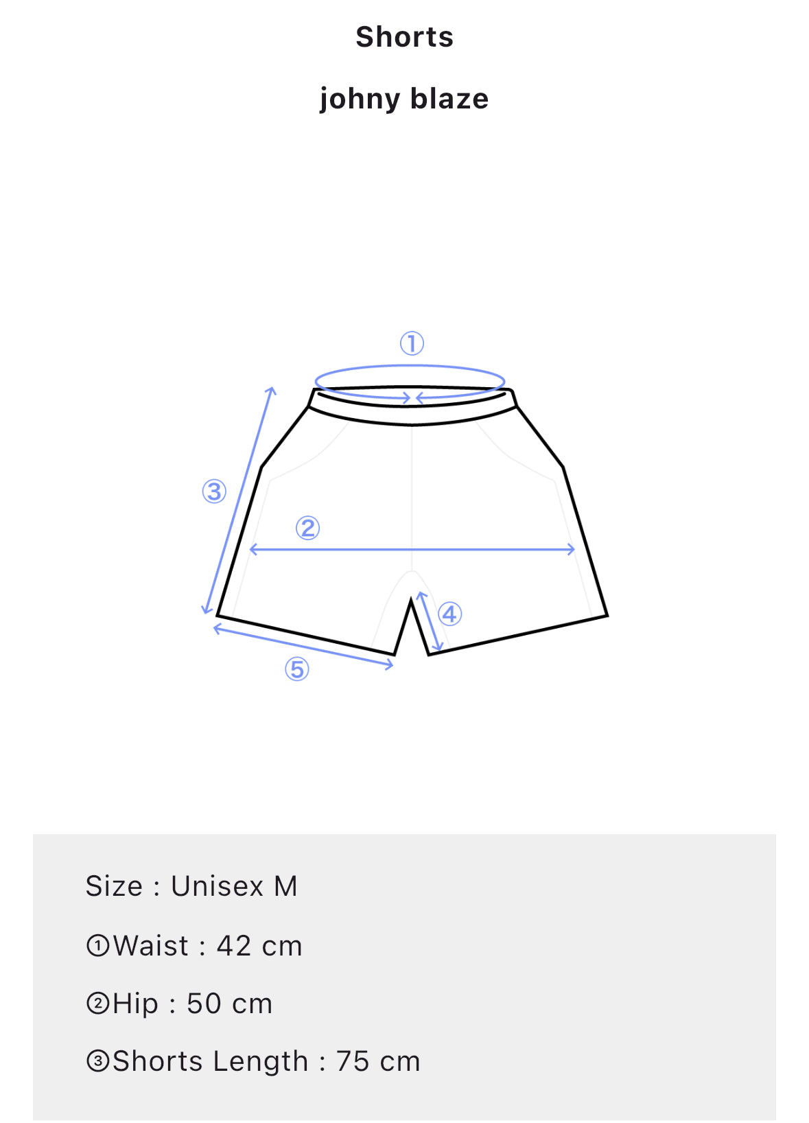 Mens Y2K Johnny Blaze Shorts