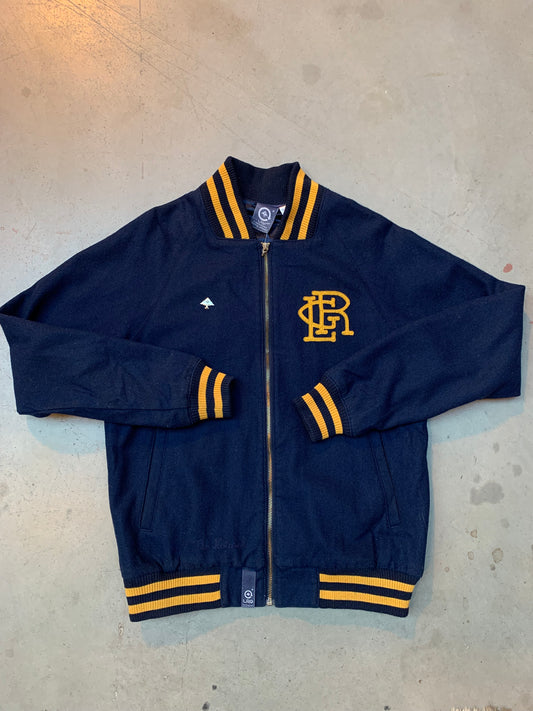Vintage LRG Dark Blue Varsity Jacket