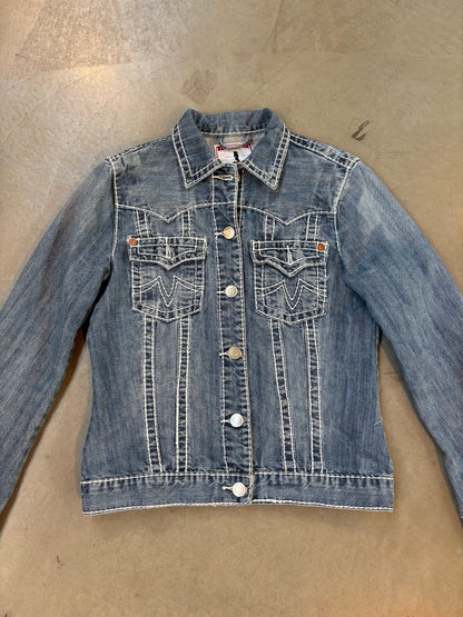 Eden Girl Vintage Blue Denim Jacket