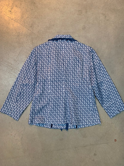 Vintage Women’s Fendi Monogram Blazer and Skirt Two-Piece Suit