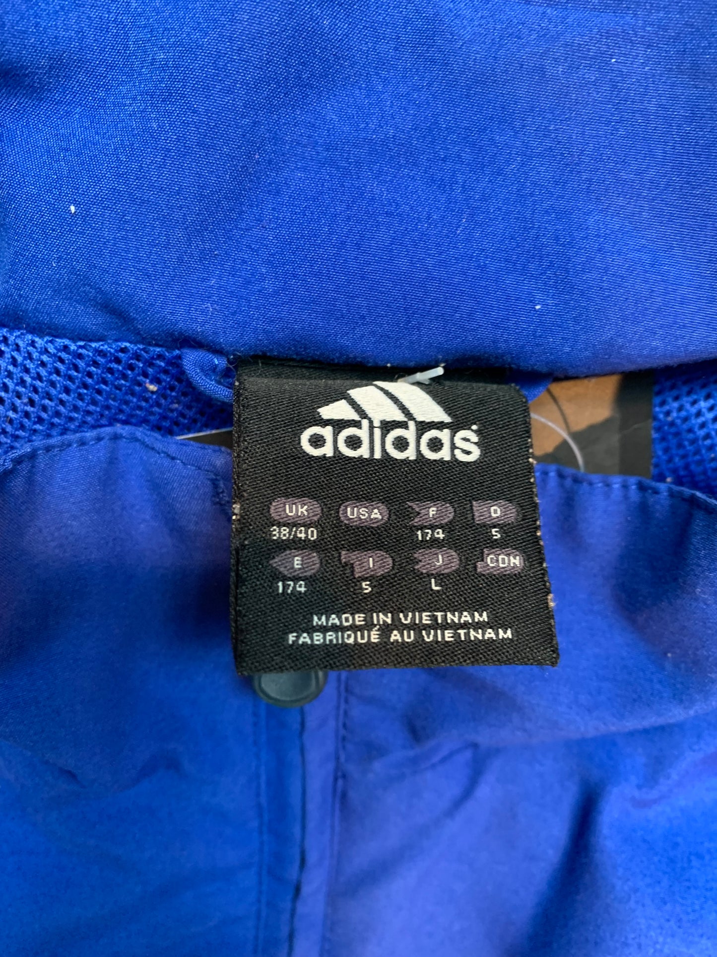 Adidas Blue Track Jacket