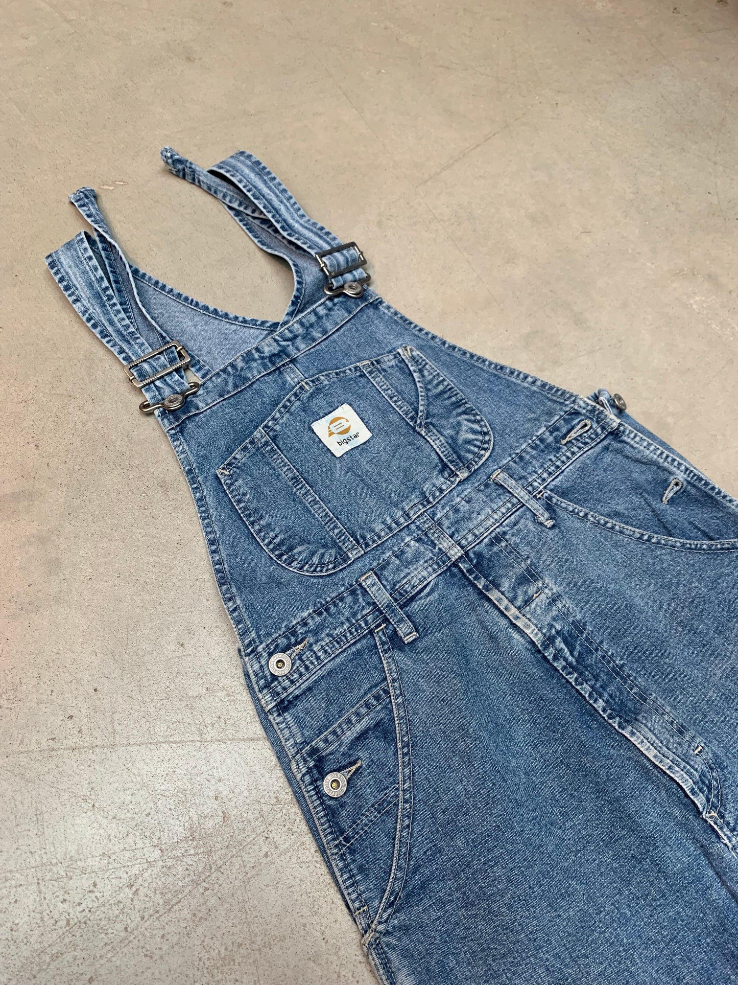 Vintage Big Star Women's Denim Overalls Jumpsuit