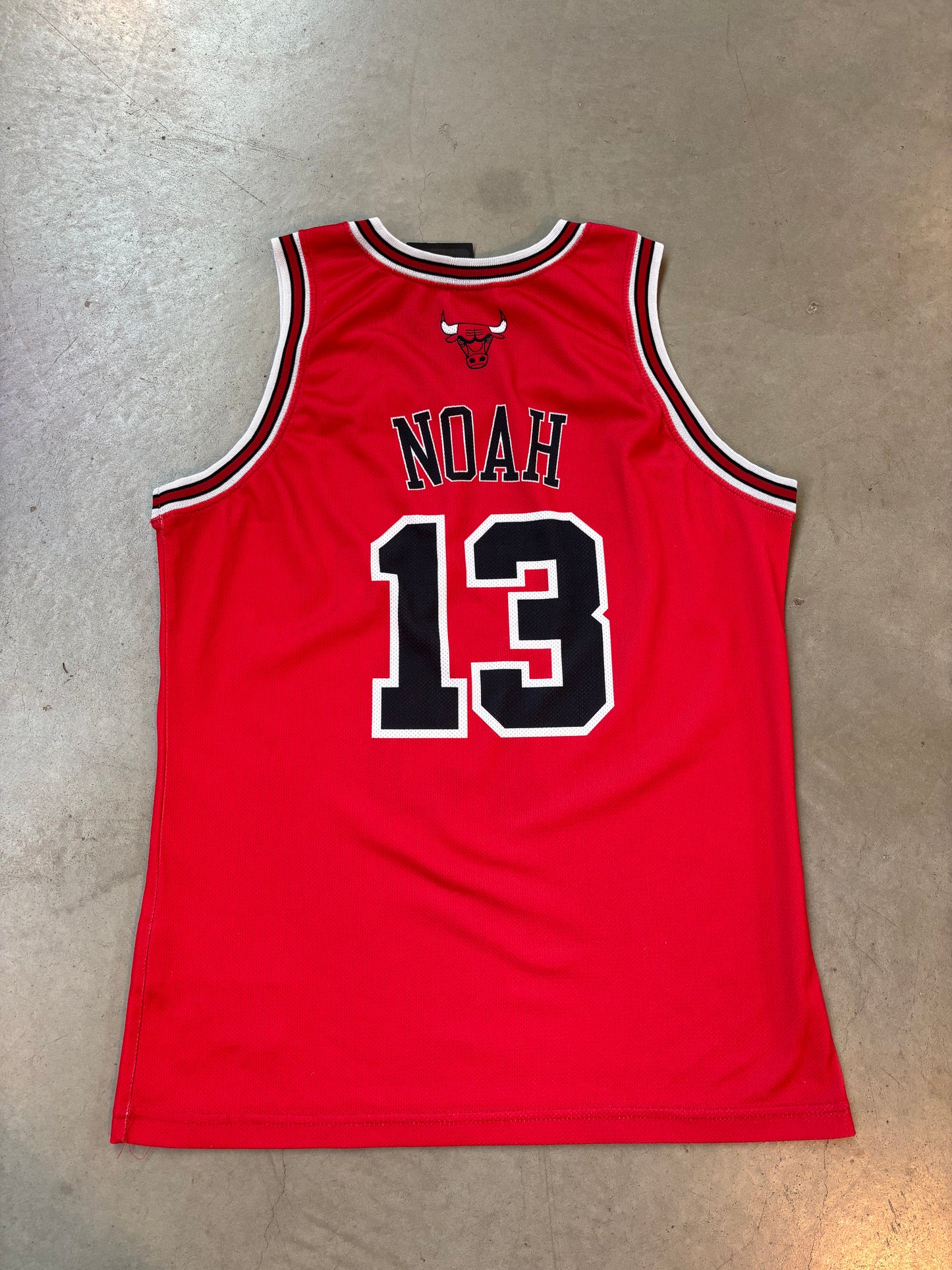 Mens Champion Chicago Bulls Joakim Noah Jersey