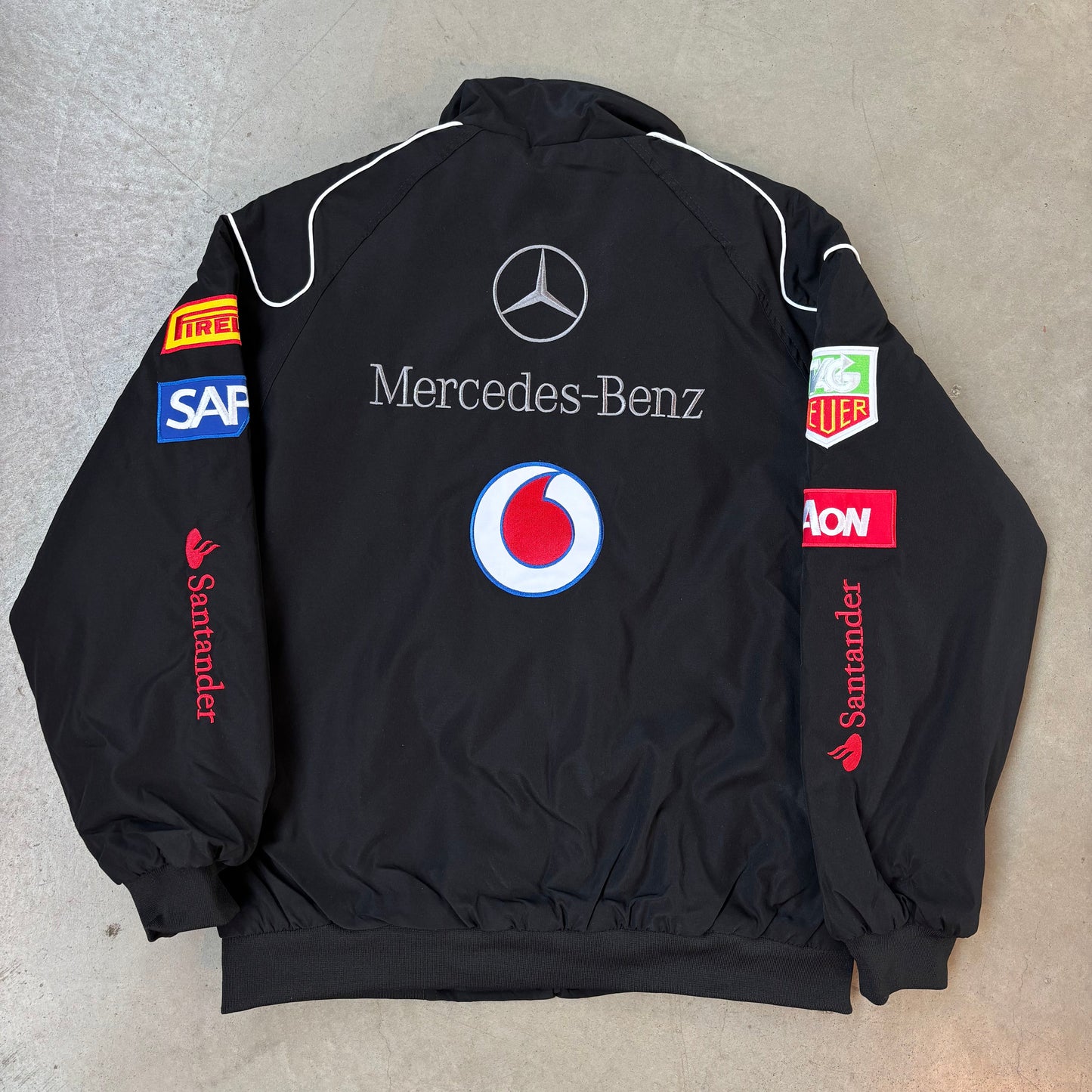 McLaren Mercedes F1 Vintage Racing Team Jacket