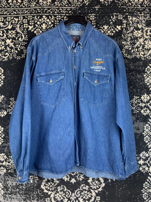 Mens Vintage Saku Original Button Up