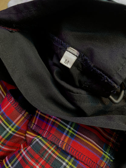 Women's Gothic Punk Pleated Mini Skirt