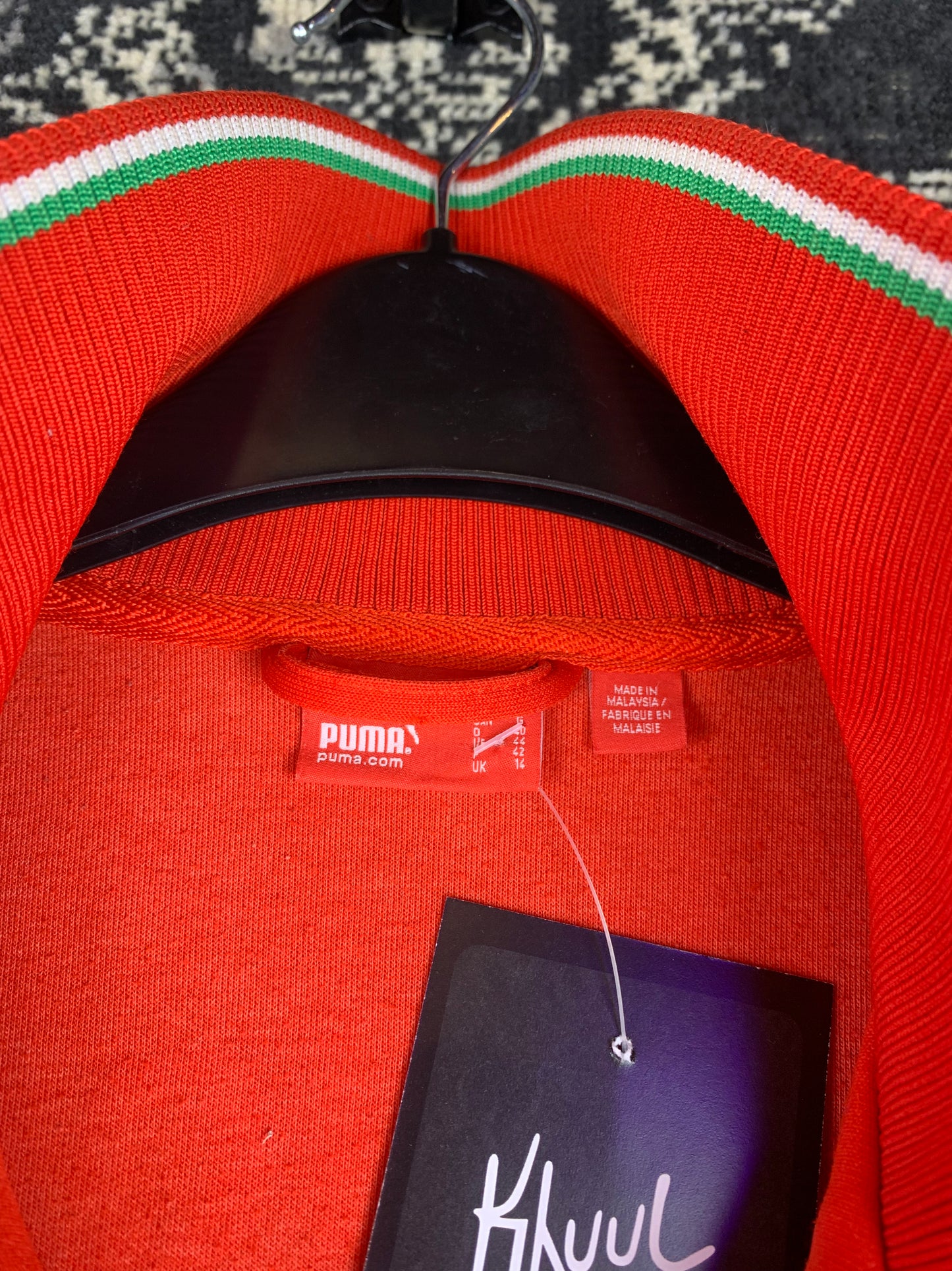 Men's Red Puma Ferrari Track Jacket
