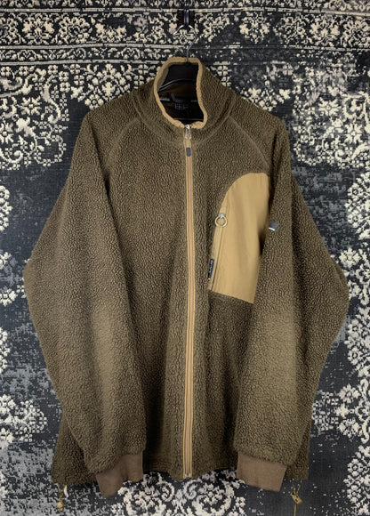 Mens Vintage GWT Sherpa Fleece Jacket