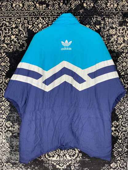 Men's Vintage Adidas Blue Winter Jacket