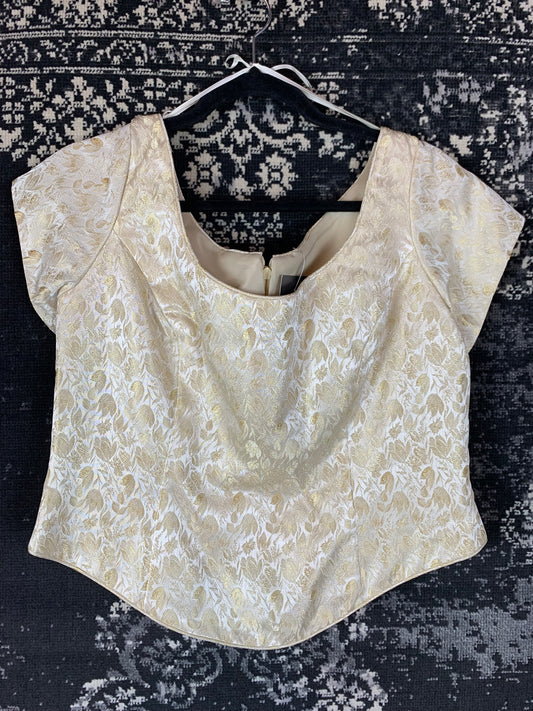 Vintage Women's Beige Fairy Corset