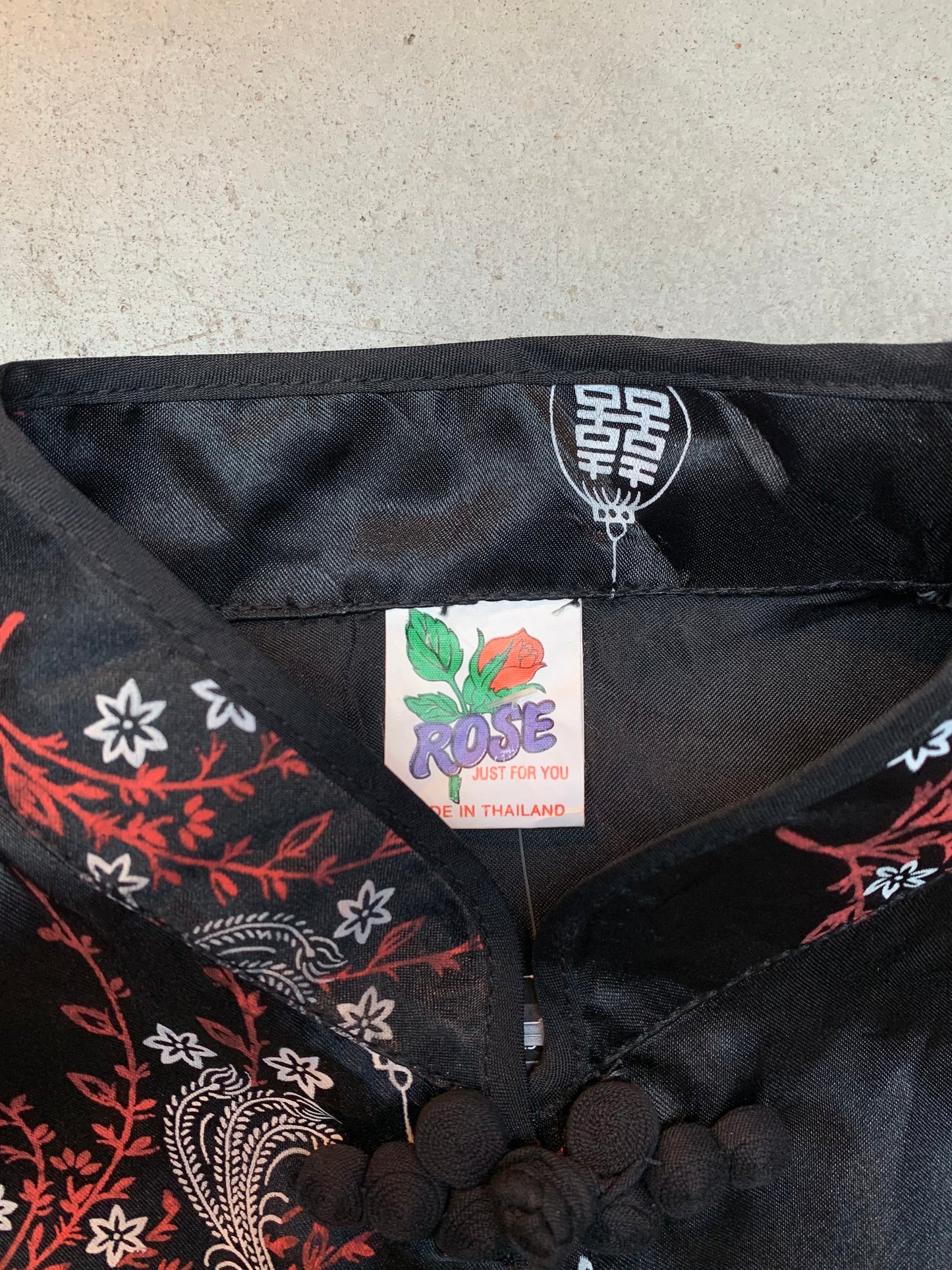 Womens Y2K Style China Pattern Shirt