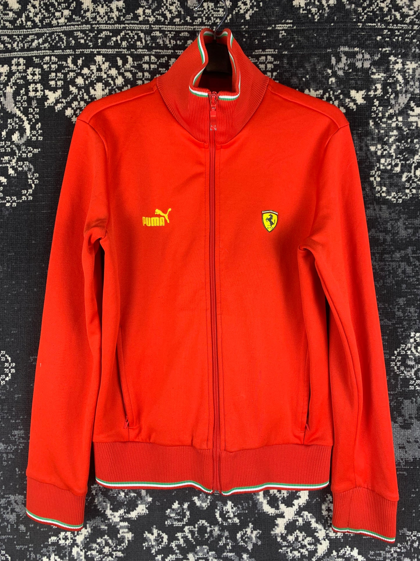 Men's Red Puma Ferrari Track Jacket