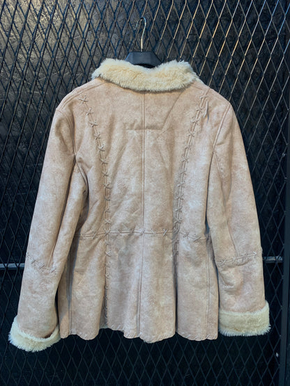 KanKan Vintage Faux Shearling Coat