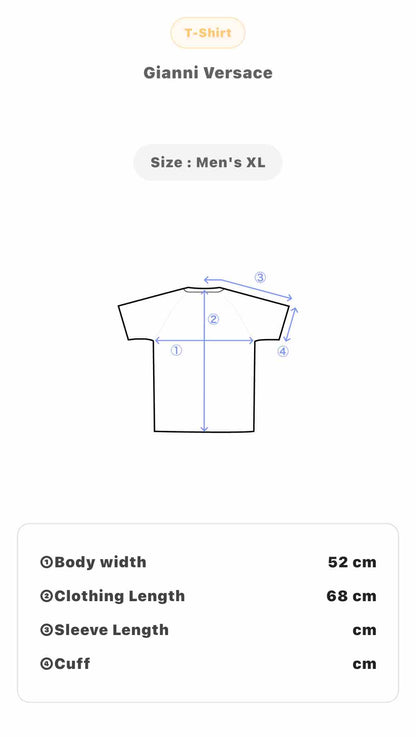 Vintage Gianni Versace Tank Top Men’s XL