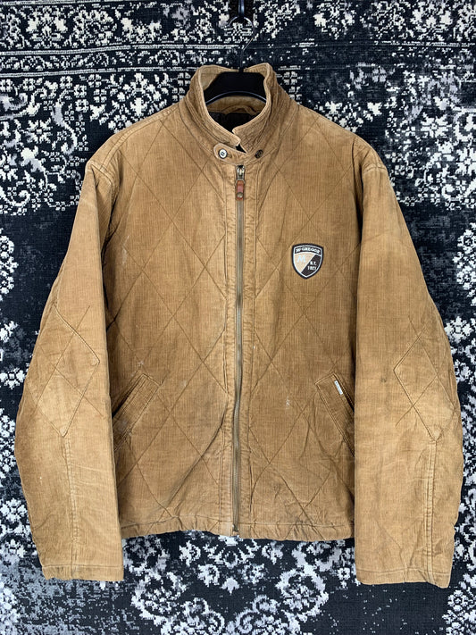 Men's Vintage Light Brown McGregor Quilted Corduroy Jacket