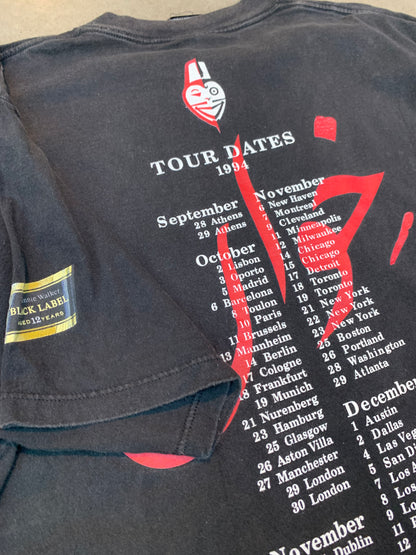 Bryan Ferry Mamouna 1994 World Tour Dates Graphic T-Shirt