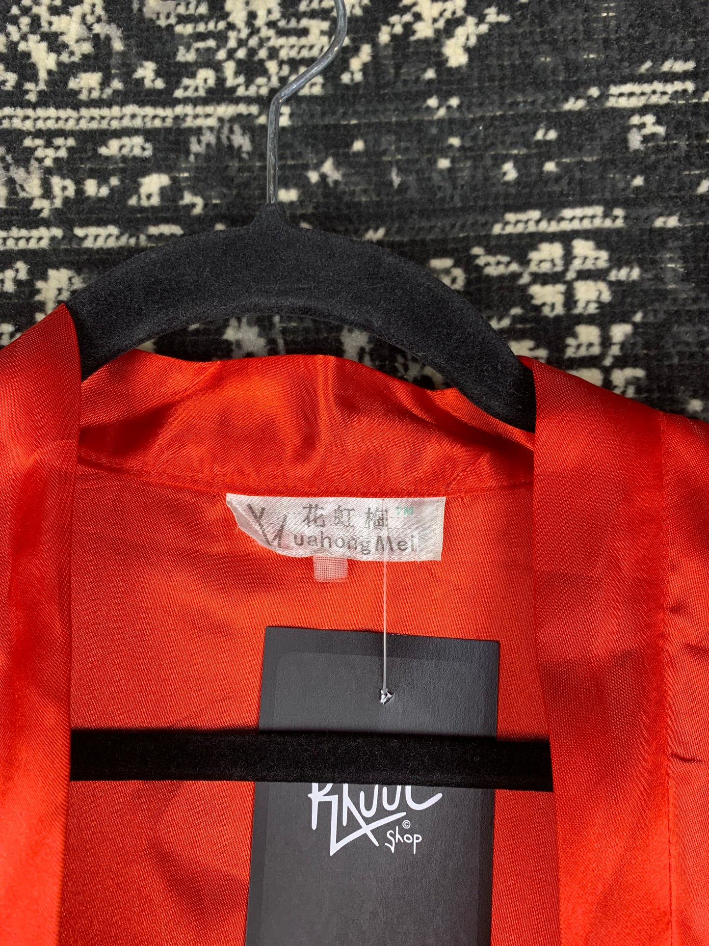 Women's Red Silk Dragon Embroidered Kimono