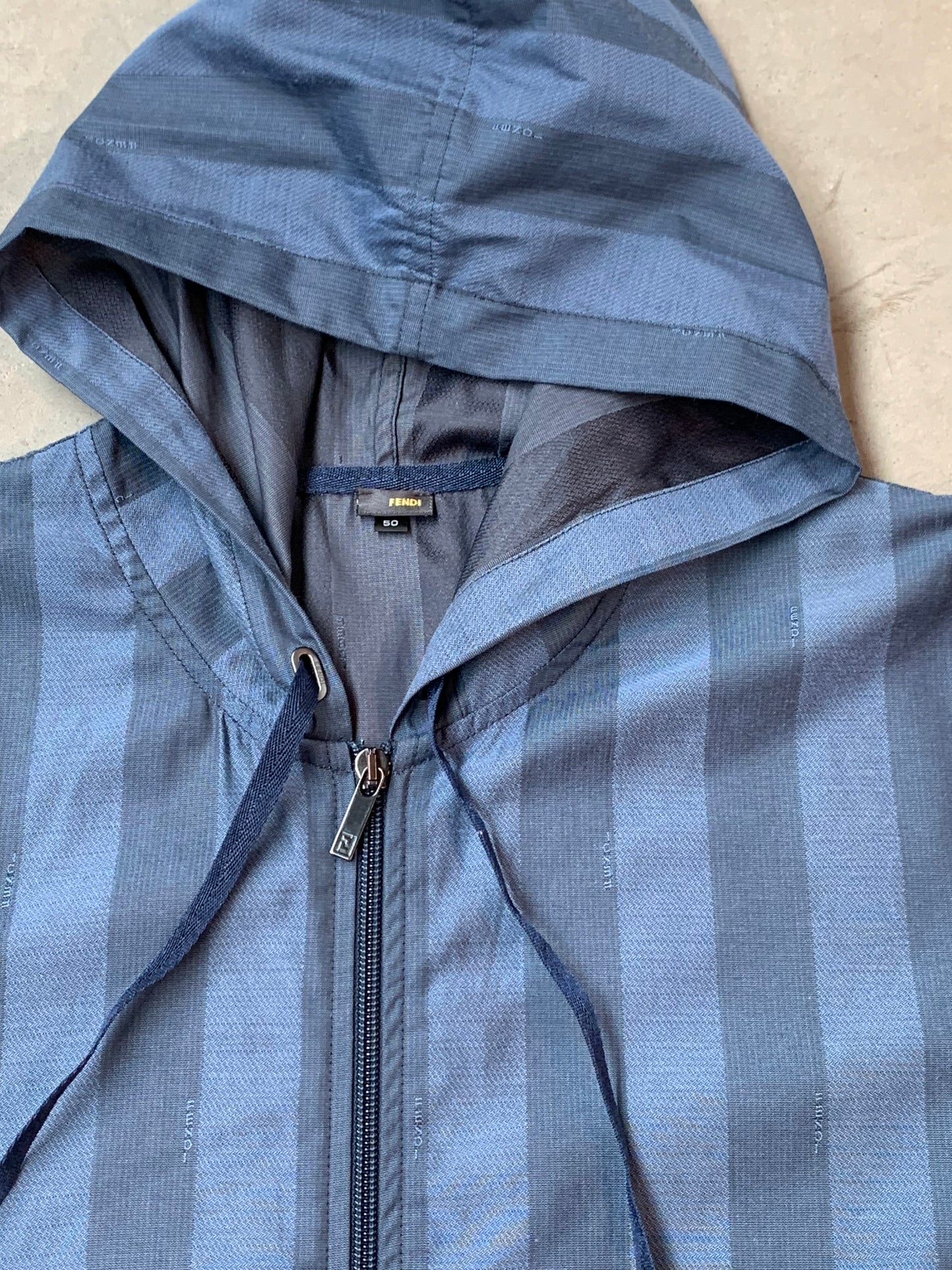 Men's Fendi Blue Winbreaker