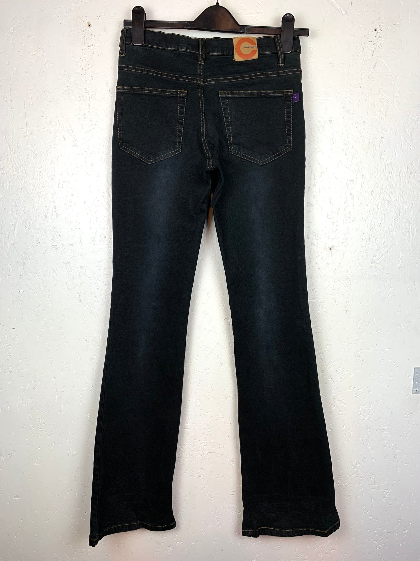 Goldname Y2K Dark Blue Flared Jeans
