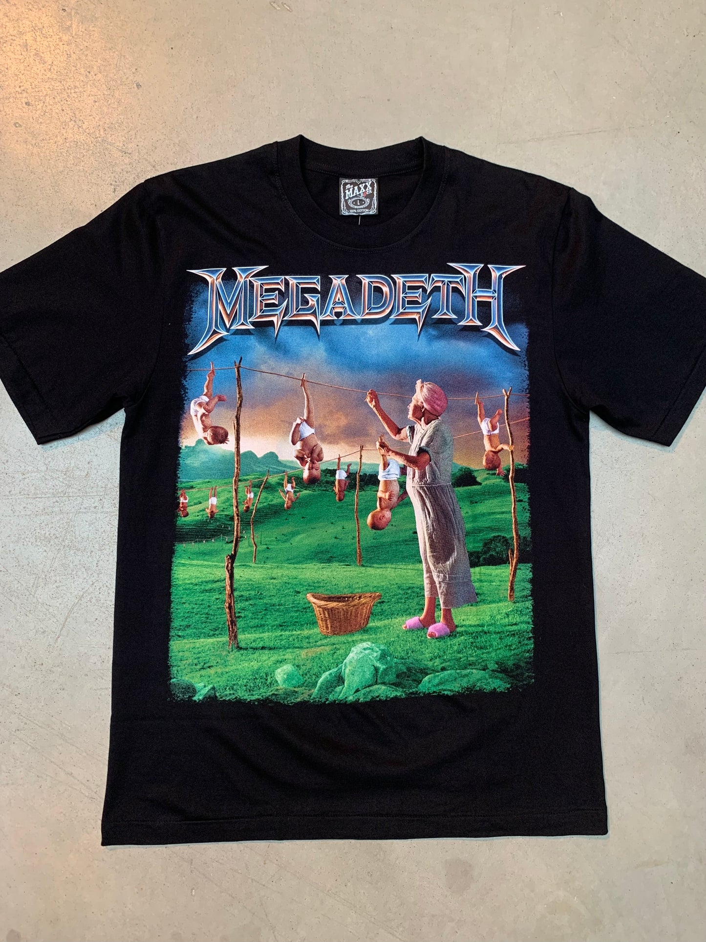 Megadeth "Youthanasia" Graphic Band T-Shirt