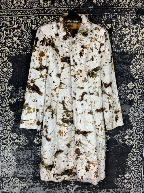 Terrapin Women's Vintage Faux Fur Coat