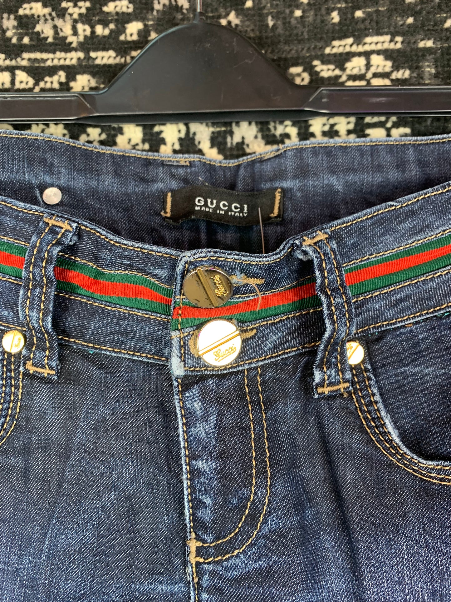 Y2K Women's Gucci Designer Jeans