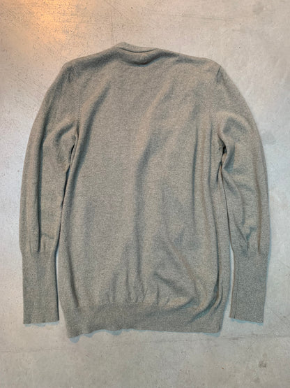 Womens Brunello Cucinelli Grey Buckle Cardigan