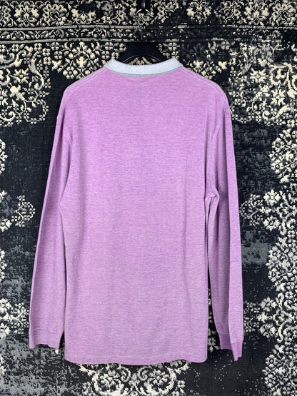 Brunello Cucinelli Men's Long Sleeve Polo Shirt