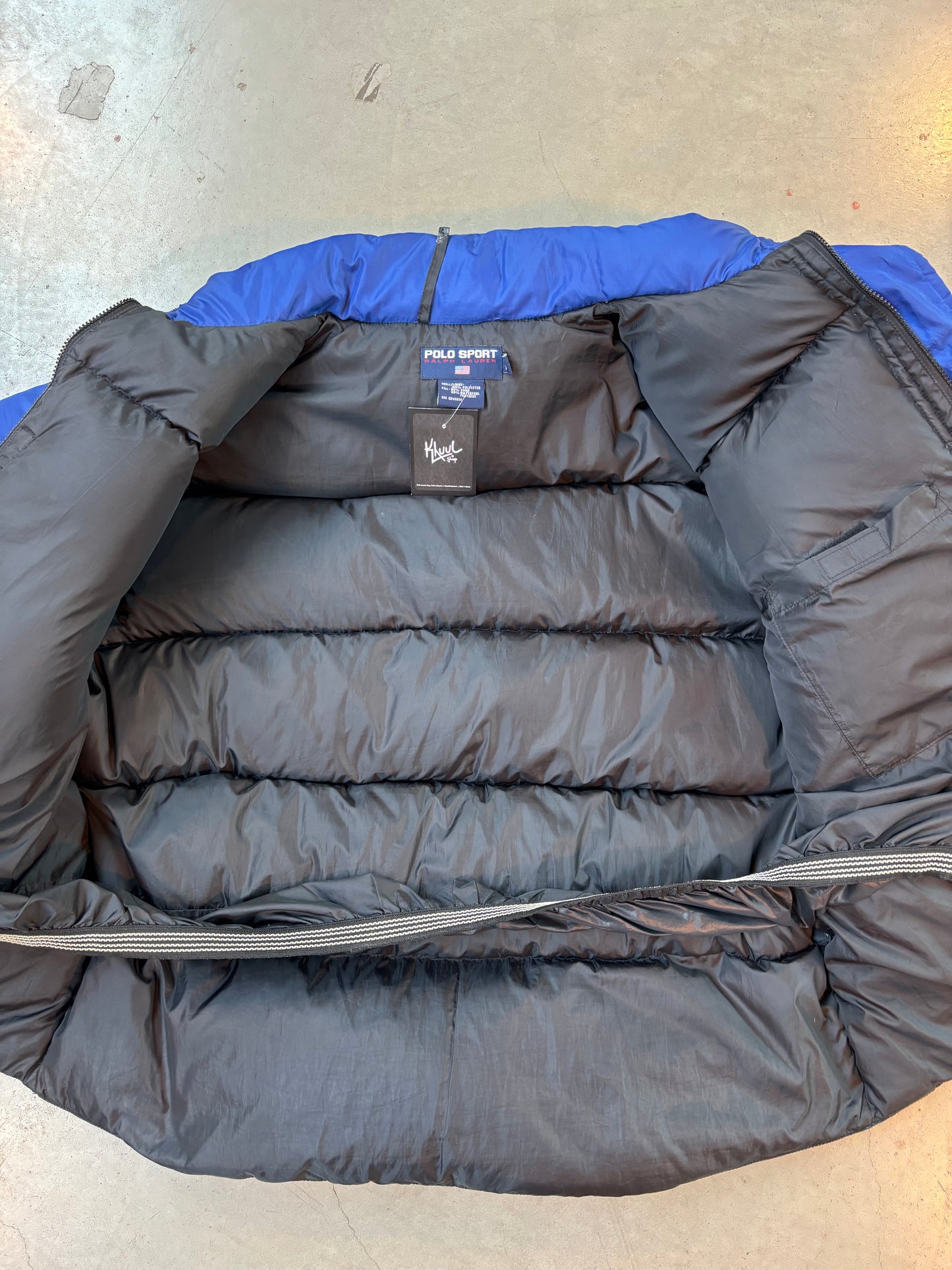 Polo Sport Ralph Lauren Blue Down Puffer Jacket
