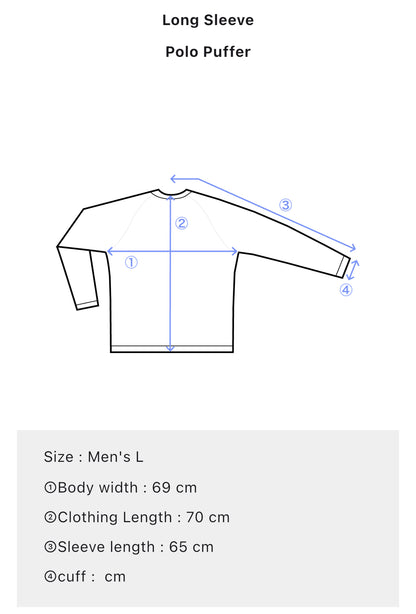 Polo Sport Ralph Lauren Blue Down Puffer Jacket