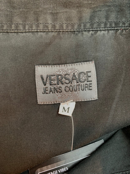 Versace Jeans Couture Classic Black Long Sleeve Shirt