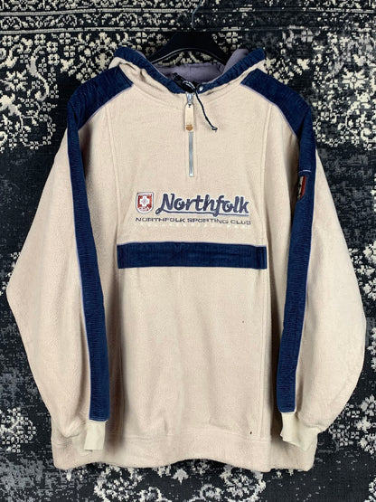 Men's Vintage Northfolk Quarter-Zip Fleece Hoodie