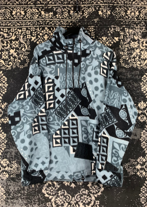 Men’s Vintage Rodeo Quarter-Zip Fleece Pullover