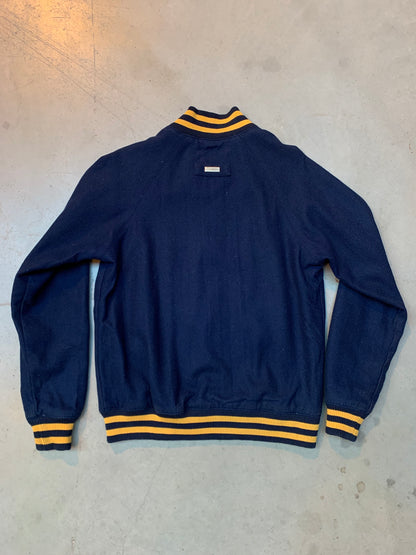 Vintage LRG Dark Blue Varsity Jacket