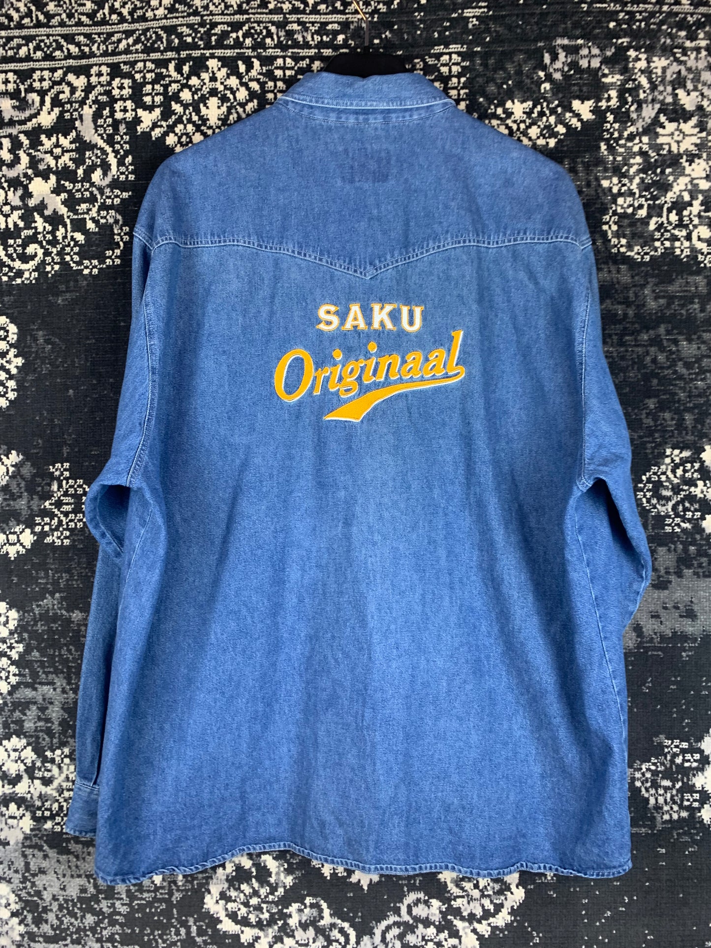 Mens Vintage Saku Original Button Up