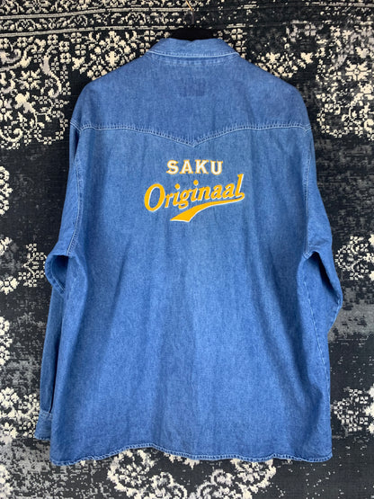 Mens Vintage Saku Original Button Up
