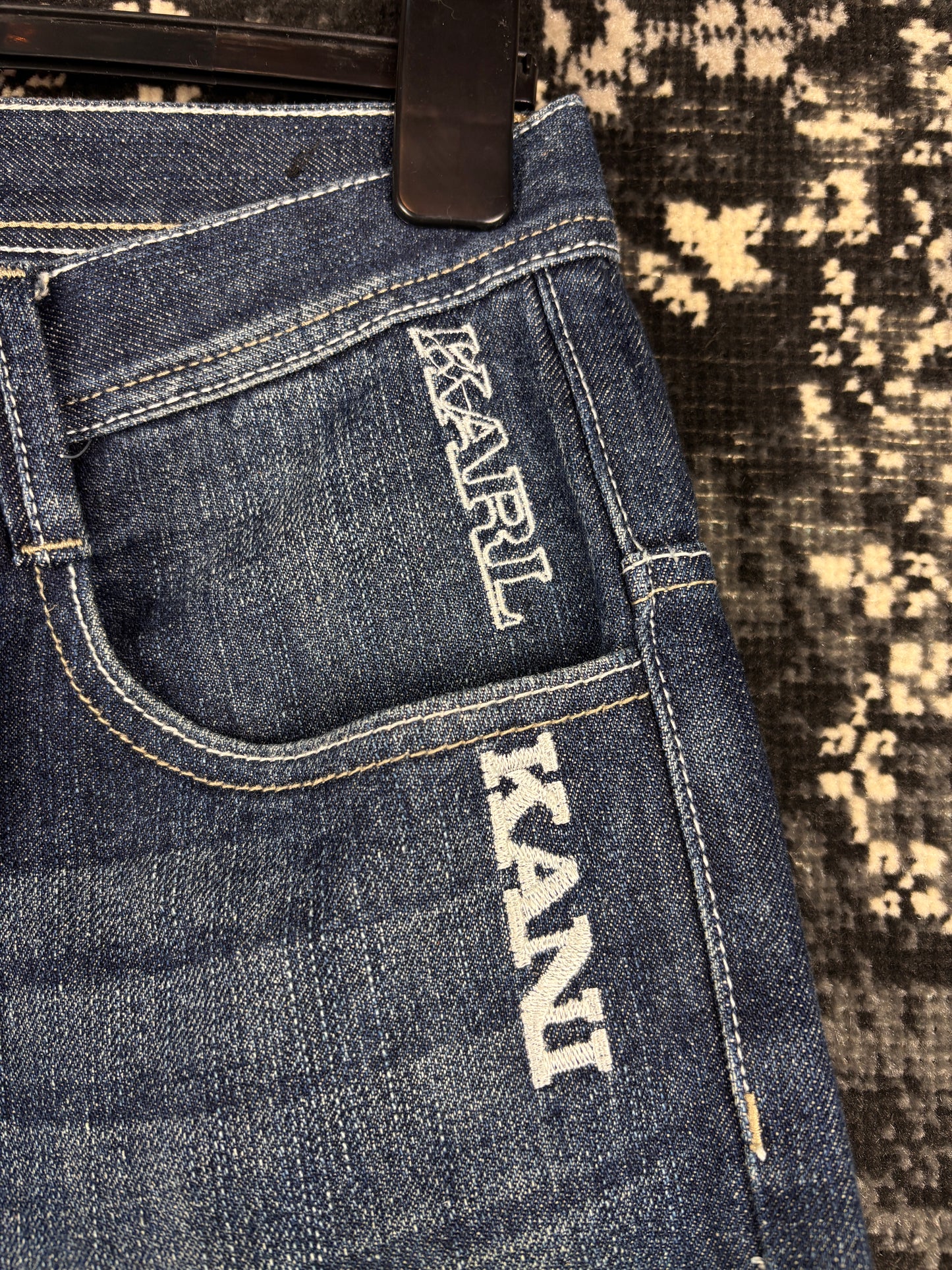 Men's Vintage Karl Kani Embroidered Logo Jeans