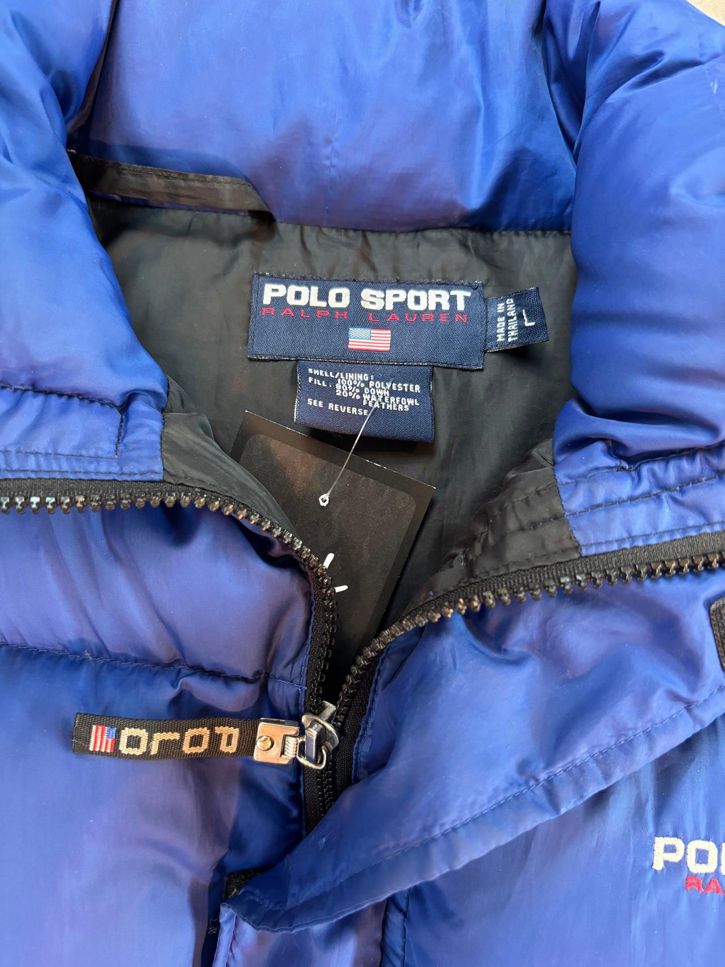 Polo Sport Ralph Lauren Blue Down Puffer Jacket