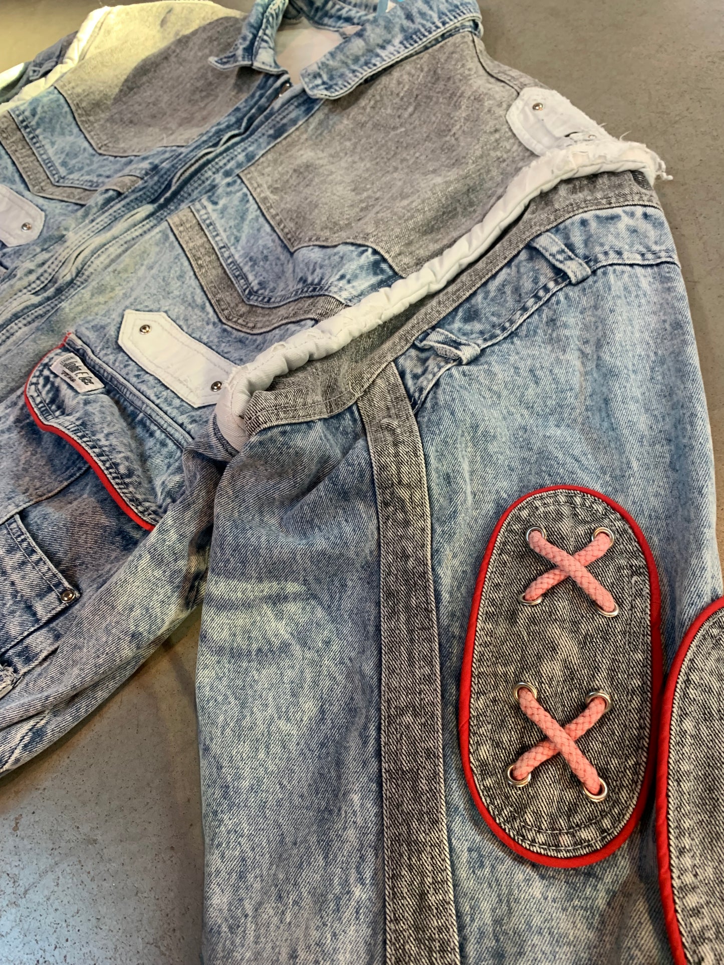 John F. Gee Women’s Vintage Funky Denim Jacket