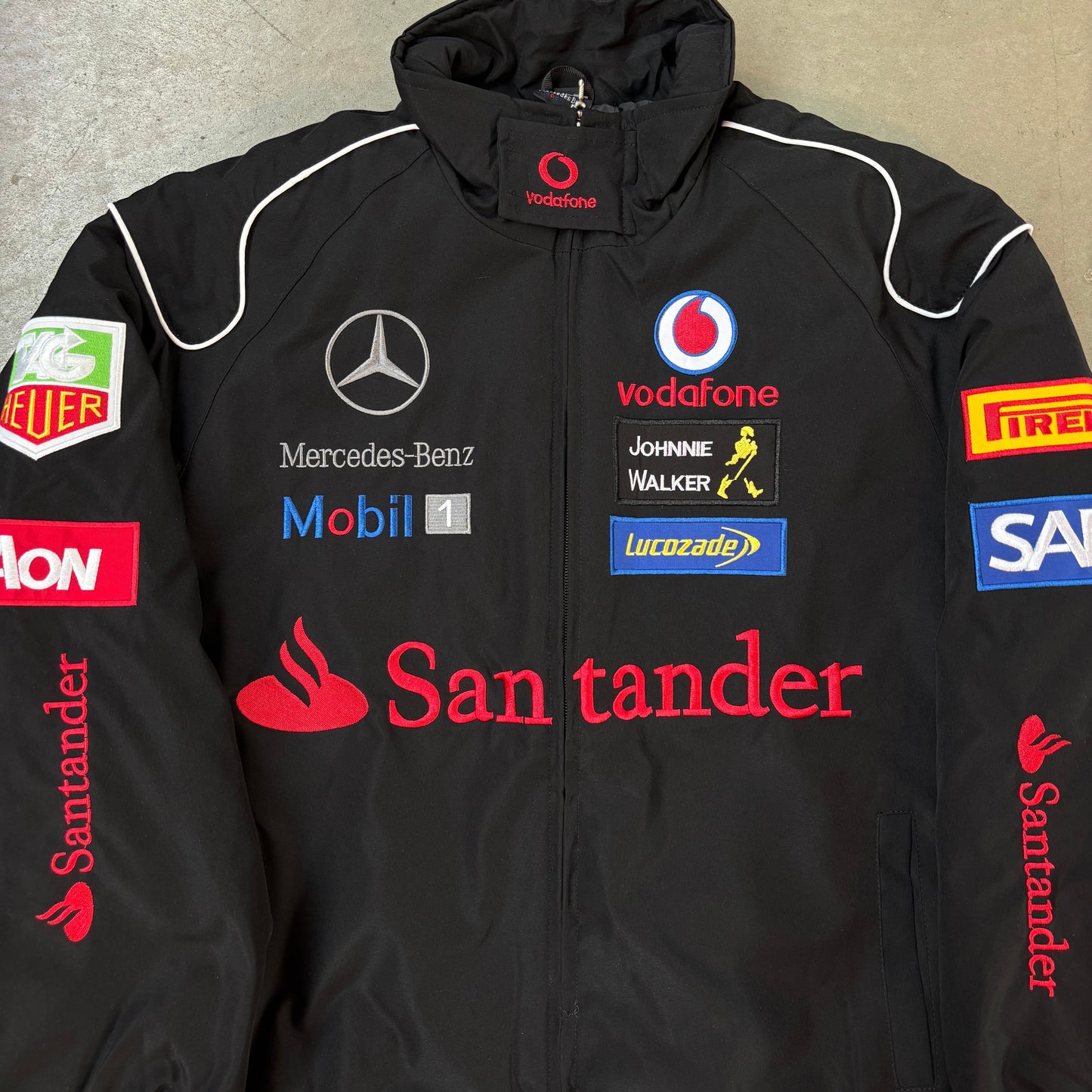 McLaren Mercedes F1 Vintage Racing Team Jacket