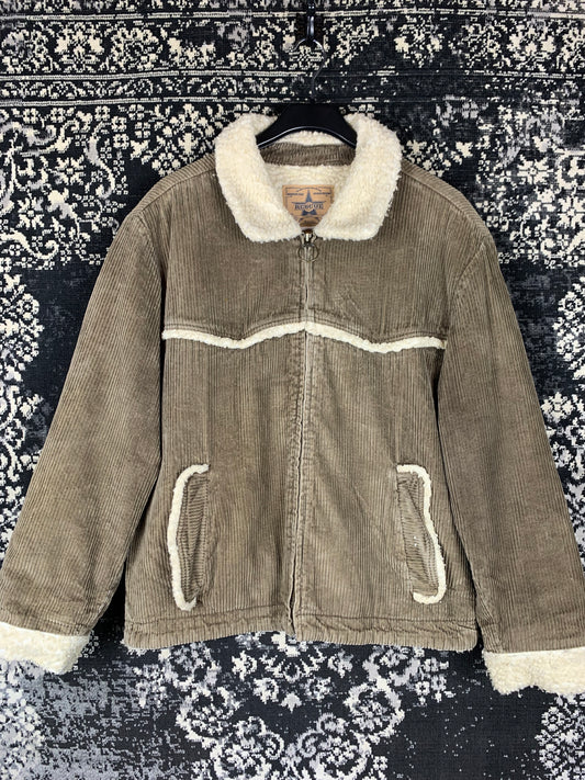 Mens Vintage Rescue Sherpa Cord Jacket