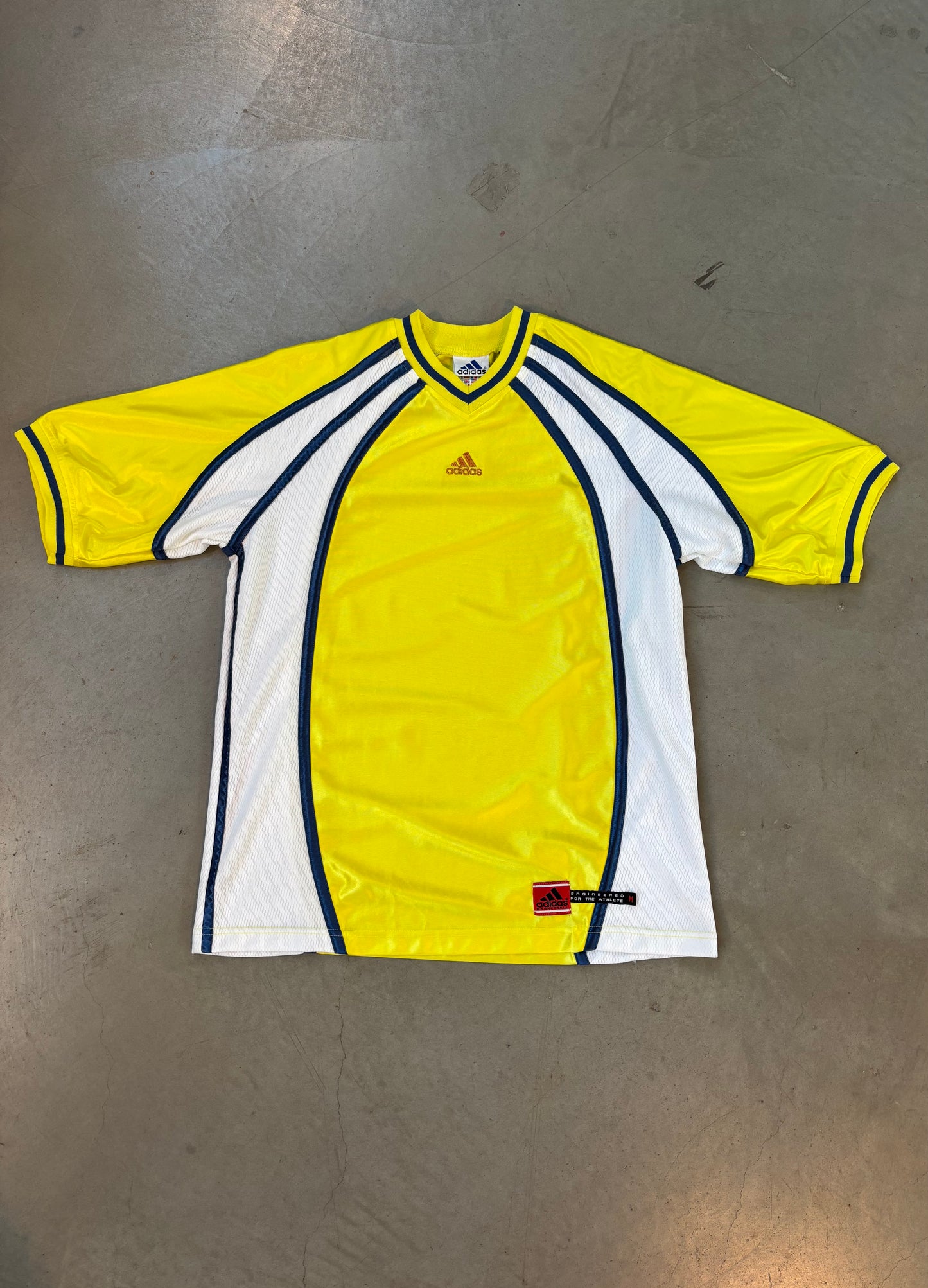 Adidas Climalite Yellow White Jersey