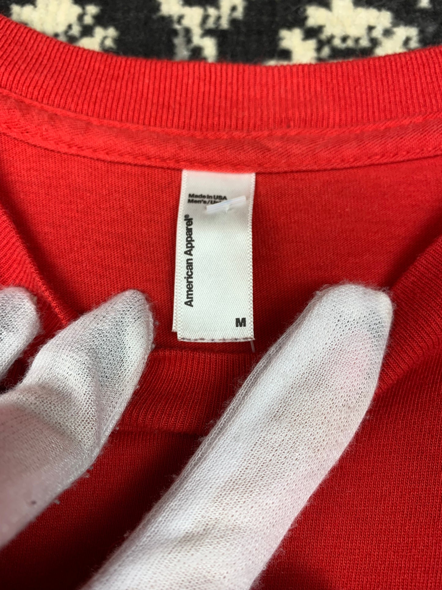 American Apparel Red Graphic T-Shirt