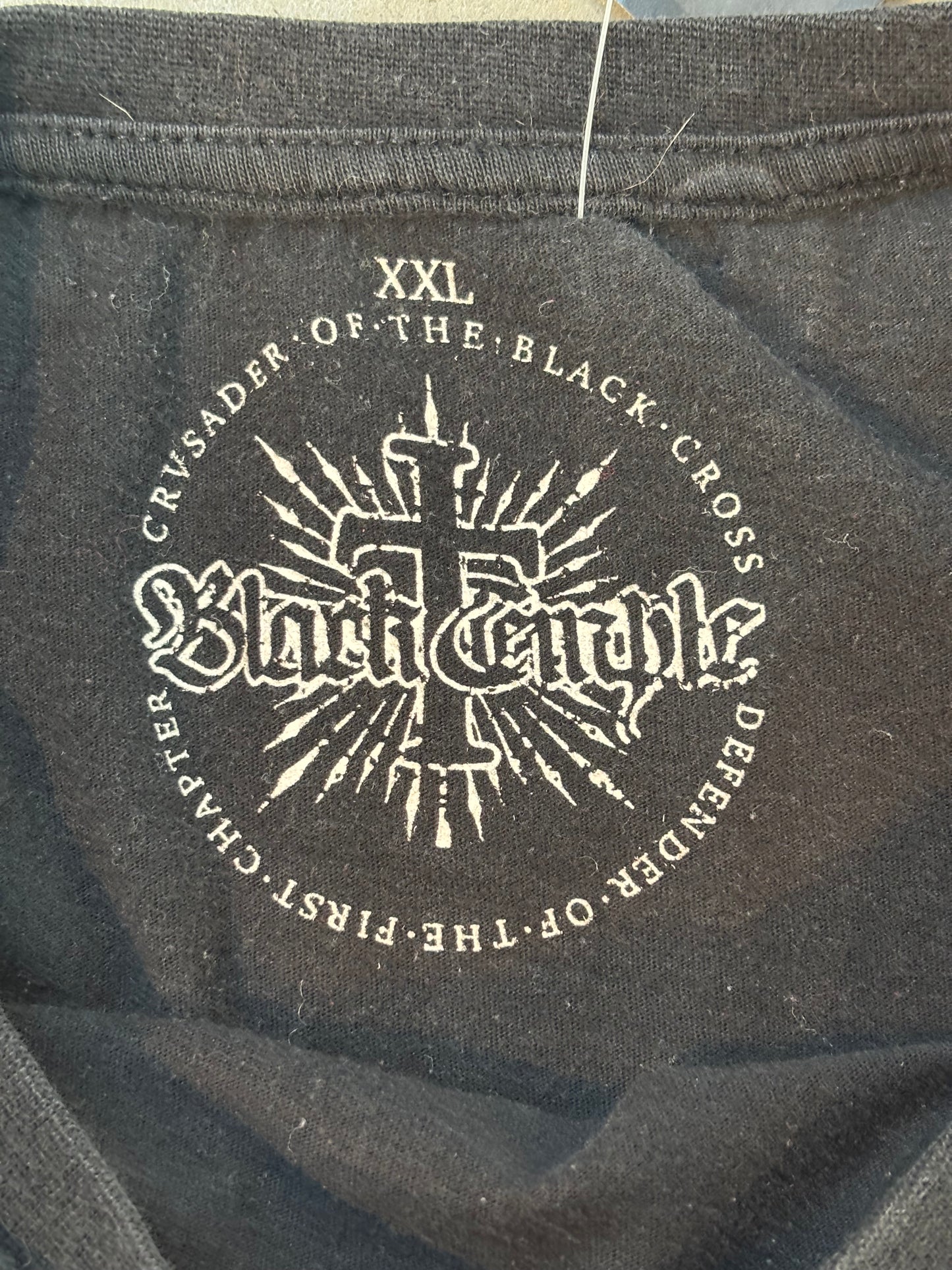 Black Temple Skull Snake T-Shirt